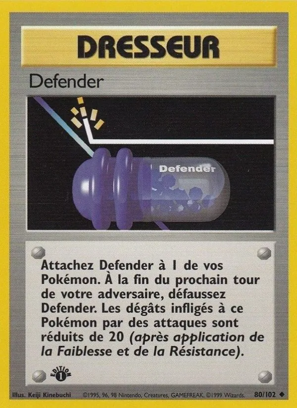 Carte Défenseur de l'extension Set de Base, numéro 80/102