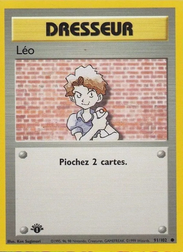 Carte Léo de l'extension Set de Base, numéro 91/102