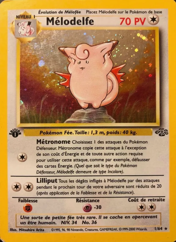 Carte Mélodelfe de l'extension Jungle, numéro 1/64