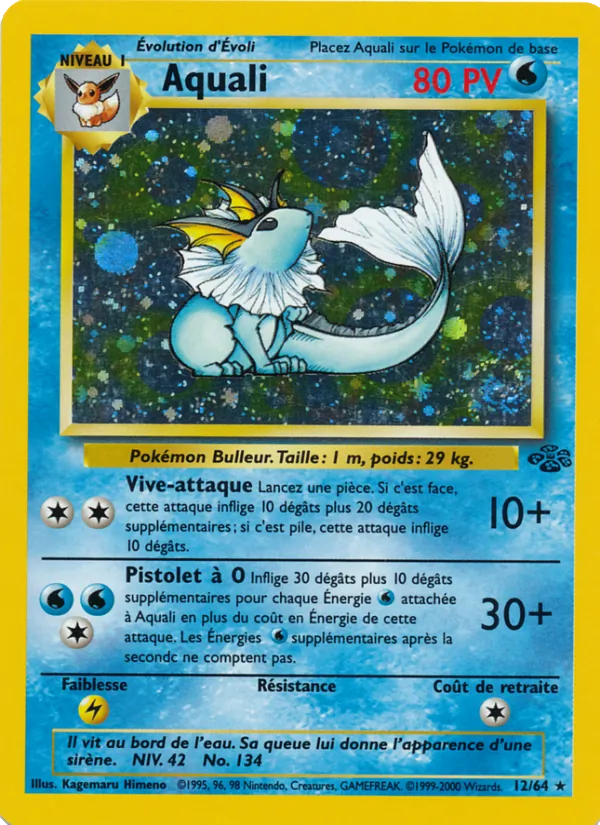 Carte Aquali de l'extension Jungle, numéro 12/64