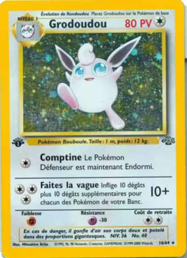 Carte Grodoudou de l'extension Jungle, numéro 16/64