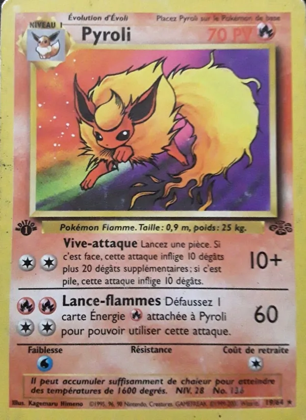Carte Pyroli de l'extension Jungle, numéro 19/64
