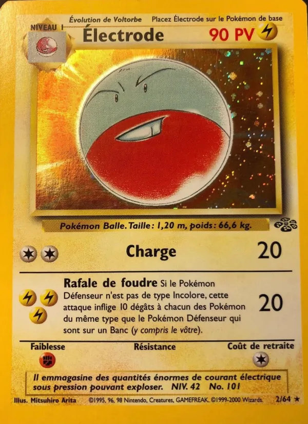 Carte Électrode de l'extension Jungle, numéro 2/64