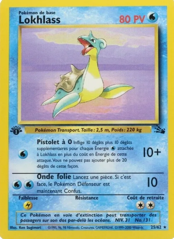 Carte Lokhlass de l'extension Fossile, numéro 25/62