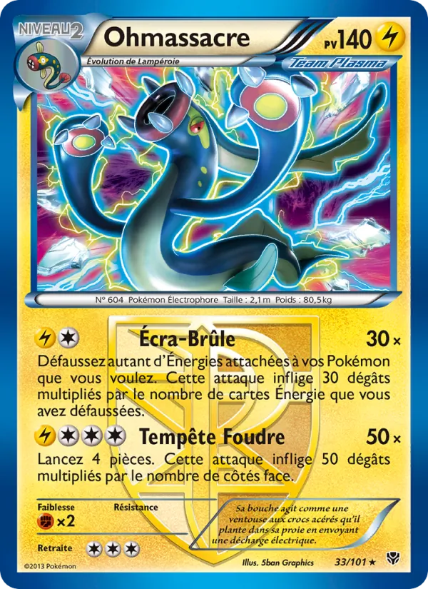 Carte Ohmassacre de l'extension Explosion Plasma, numéro 33/101