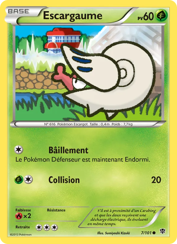 Carte Escargaume de l'extension Explosion Plasma, numéro 7/101