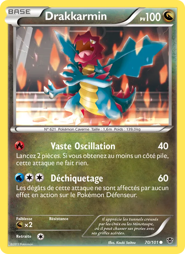 Carte Drakkarmin de l'extension Explosion Plasma, numéro 70/101