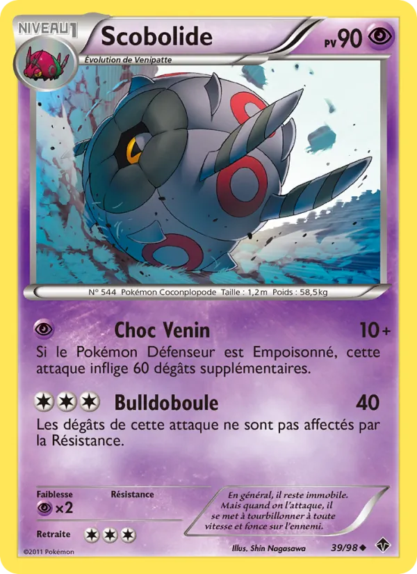 Carte Scobolide de l'extension Pouvoirs Émergents, numéro 39/98