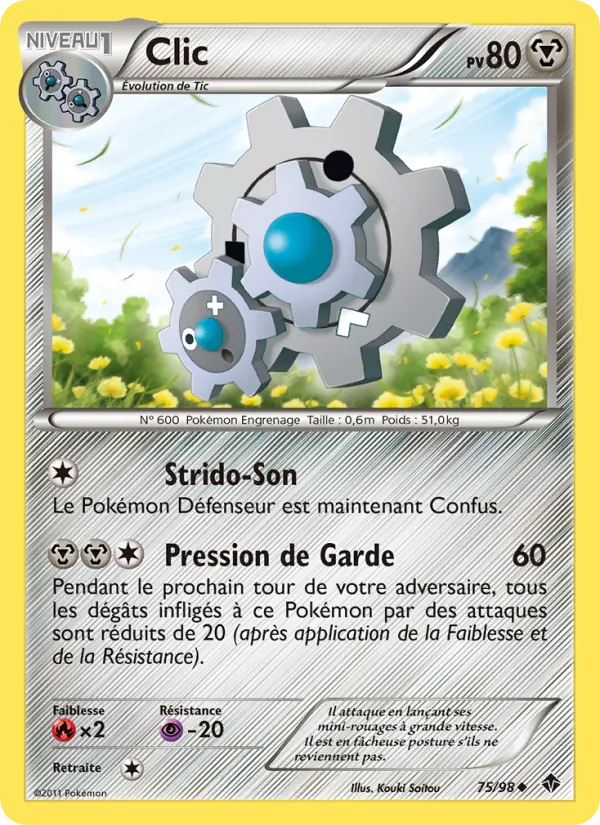 Carte Clic de l'extension Pouvoirs Émergents, numéro 75/98