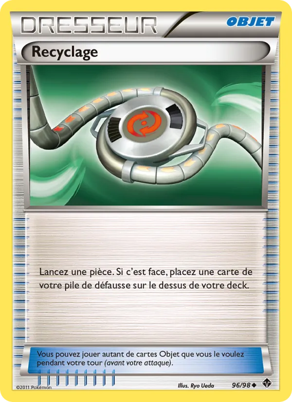 Carte Recyclage de l'extension Pouvoirs Émergents, numéro 96/98