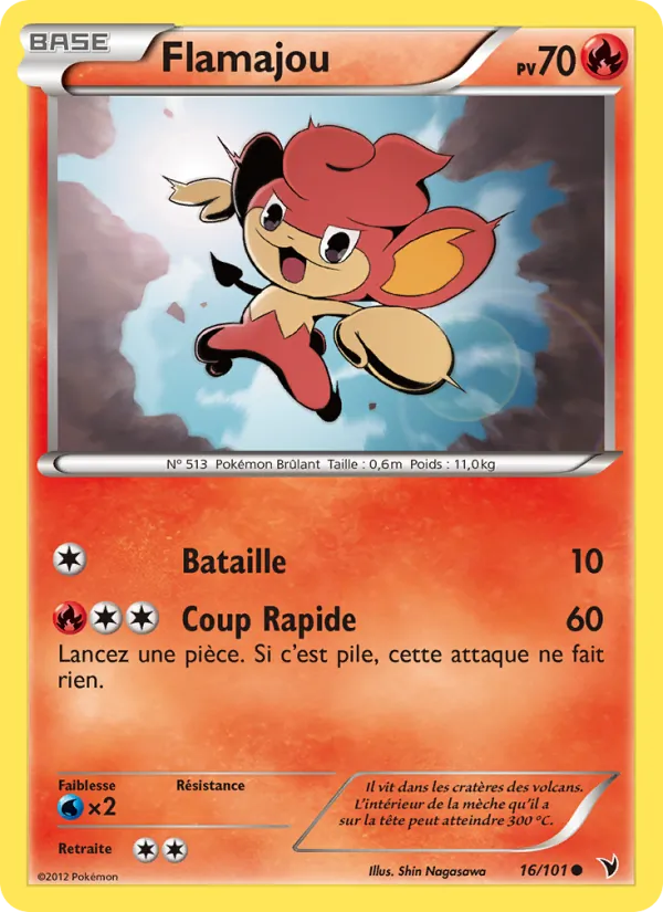 Carte Flamajou de l'extension Nobles Victoires, numéro 16/101