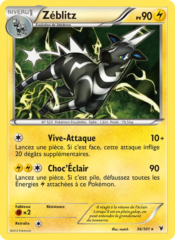 Carte Zéblitz de l'extension Nobles Victoires, numéro 36/101