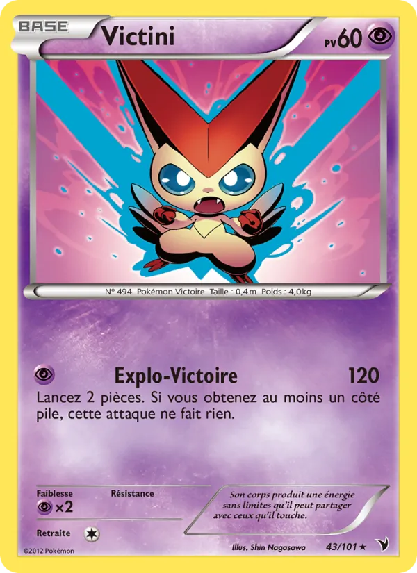 Carte Victini de l'extension Nobles Victoires, numéro 43/101