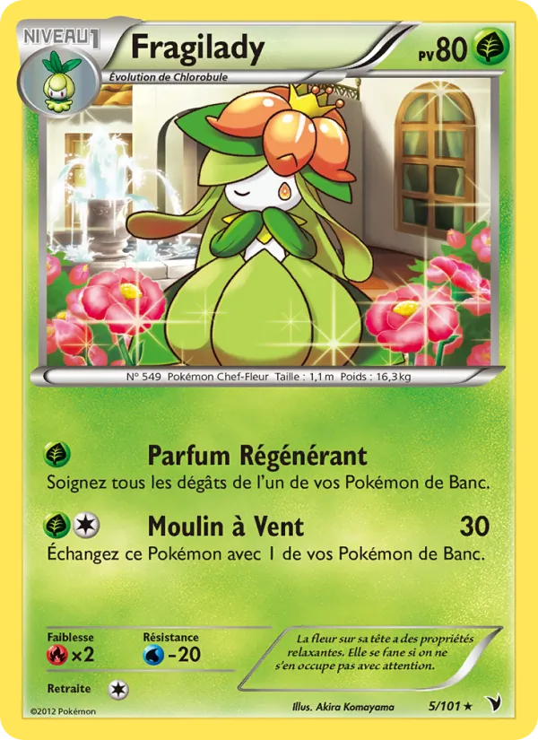 Carte Fragilady de l'extension Nobles Victoires, numéro 5/101