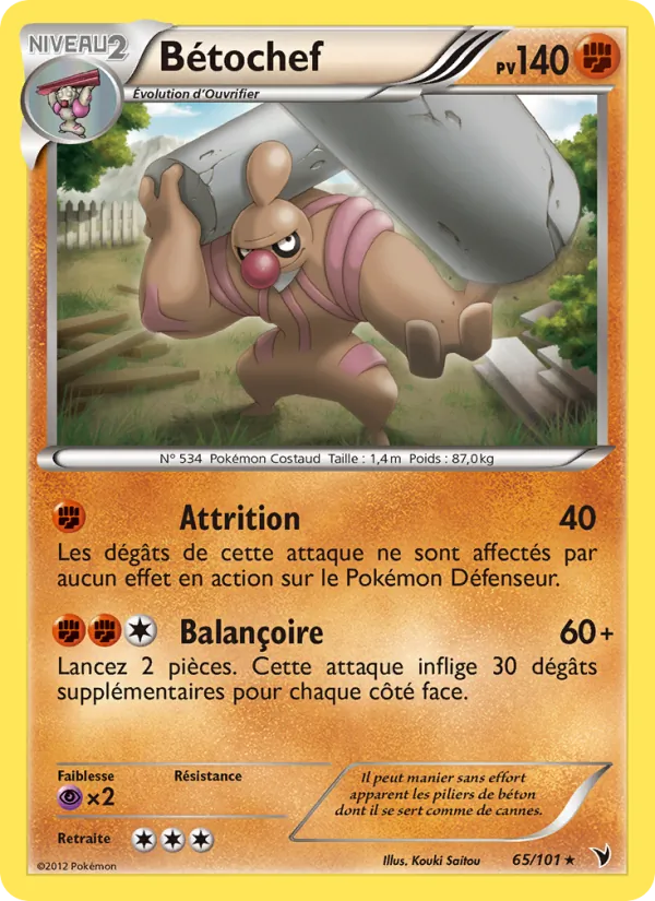 Carte Bétochef de l'extension Nobles Victoires, numéro 65/101