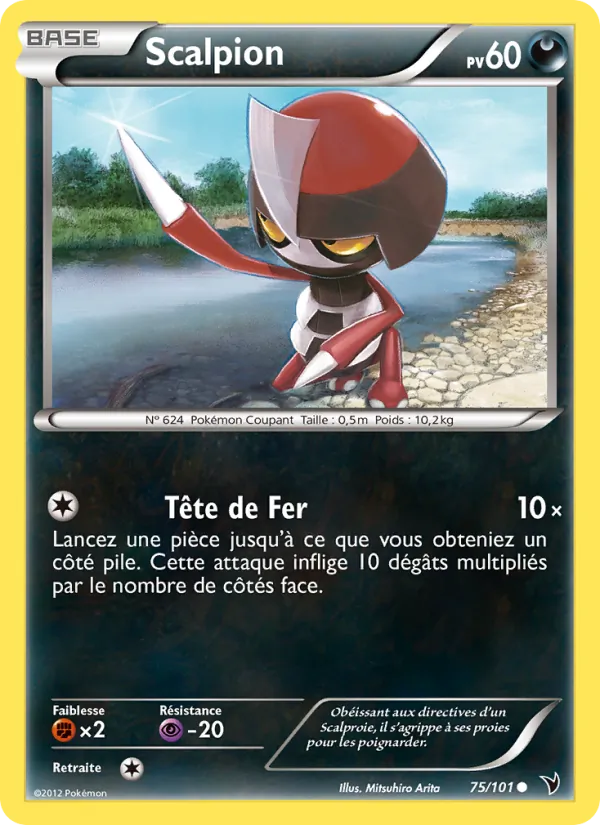 Carte Scalpion de l'extension Nobles Victoires, numéro 75/101