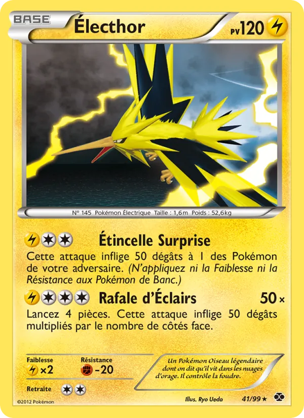Carte Électhor de l'extension Destinées Futures, numéro 41/99