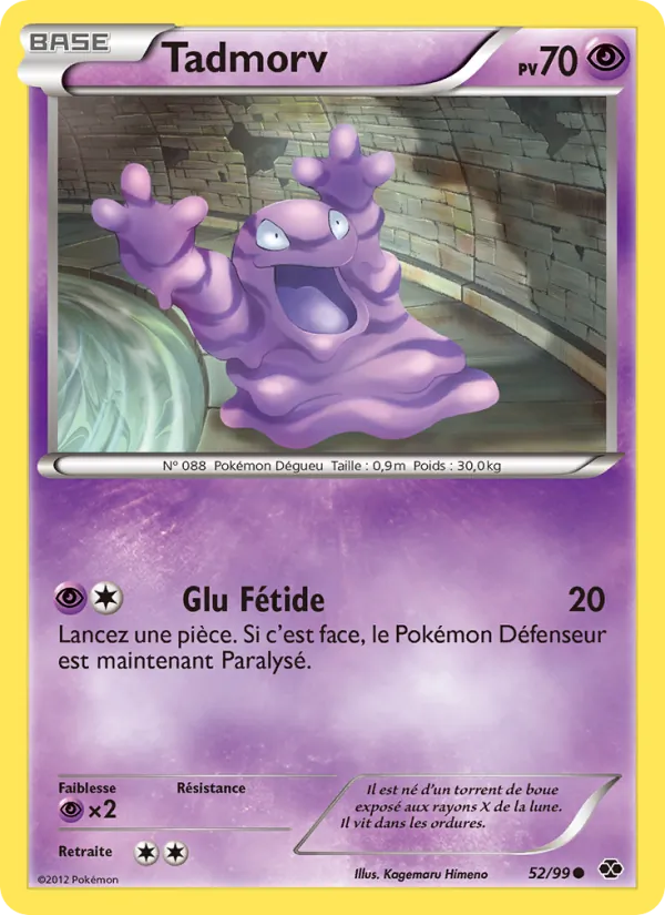 Carte Tadmorv de l'extension Destinées Futures, numéro 52/99