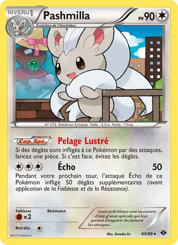 Carte Pashmilla de l'extension Destinées Futures, numéro 85/99