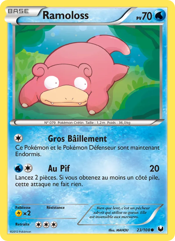 Carte Ramoloss de l'extension Explorateurs Obscurs, numéro 23/108