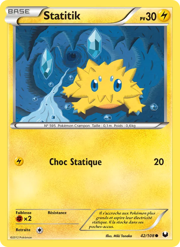 Carte Statitik de l'extension Explorateurs Obscurs, numéro 42/108