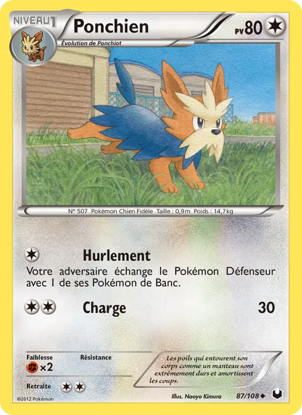 Carte Ponchien de l'extension Explorateurs Obscurs, numéro 87/108