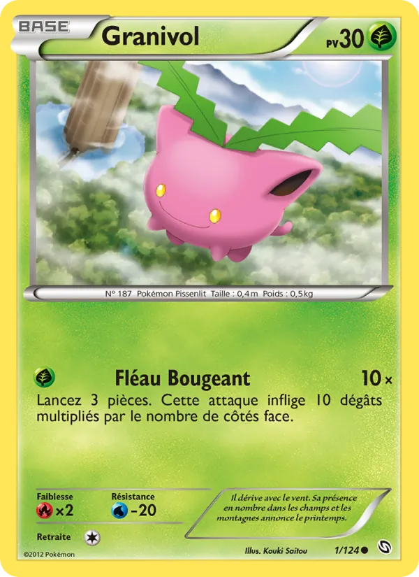 Carte Granivol de l'extension Dragons Éxaltés, numéro 1/124