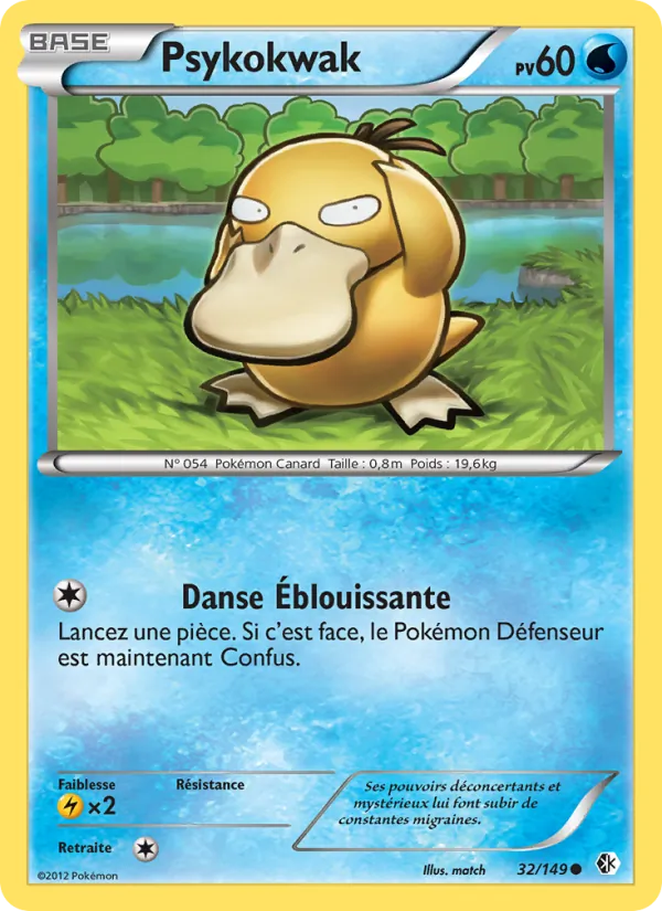 Carte Psykokwak de l'extension Frontières Franchies, numéro 32/149