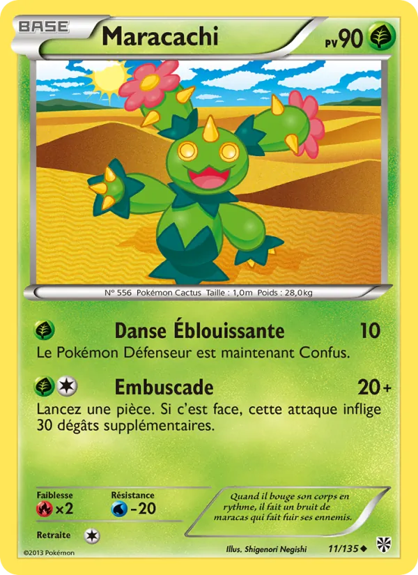 Carte Maracachi de l'extension Tempète Plasma, numéro 11/135