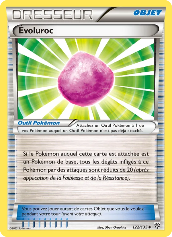 Carte Évoluroc de l'extension Tempète Plasma, numéro 122/135