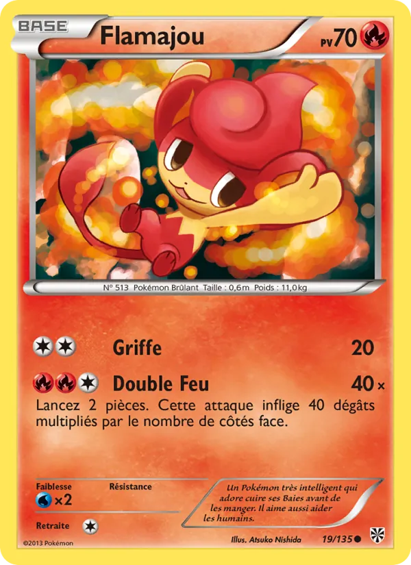 Carte Flamajou de l'extension Tempète Plasma, numéro 19/135
