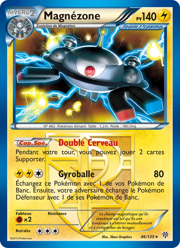 Carte Magnézone de l'extension Tempète Plasma, numéro 46/135