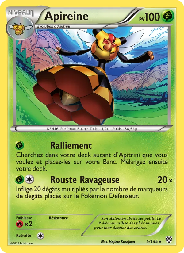 Carte Apireine de l'extension Tempète Plasma, numéro 5/135