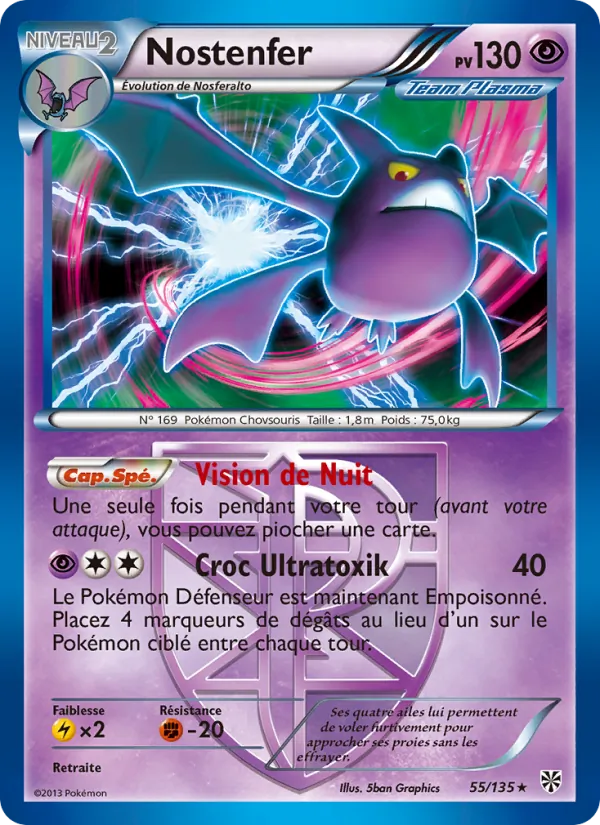 Carte Nostenfer de l'extension Tempète Plasma, numéro 55/135