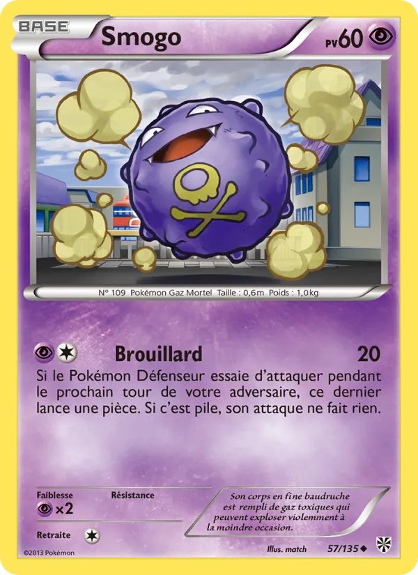 Carte Smogo de l'extension Tempète Plasma, numéro 57/135