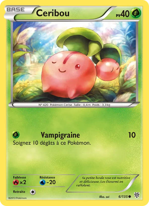 Carte Ceribou de l'extension Tempète Plasma, numéro 6/135