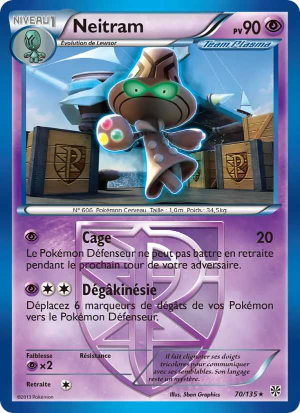 Carte Neitram de l'extension Tempète Plasma, numéro 70/135