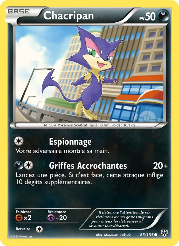 Carte Chacripan de l'extension Tempète Plasma, numéro 83/135