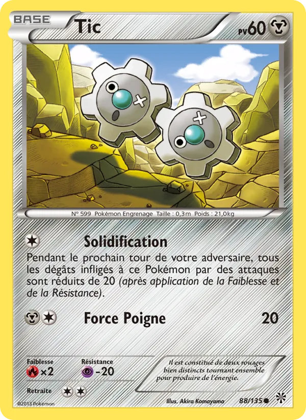 Carte Tic de l'extension Tempète Plasma, numéro 88/135