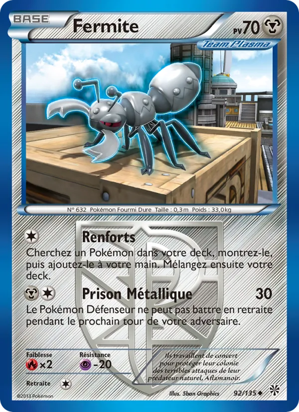 Carte Fermite de l'extension Tempète Plasma, numéro 92/135