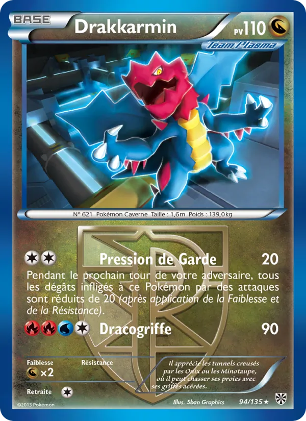 Carte Drakkarmin de l'extension Tempète Plasma, numéro 94/135