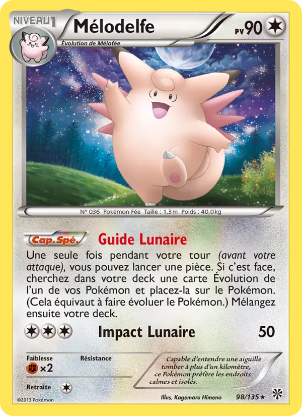 Carte Mélodelfe de l'extension Tempète Plasma, numéro 98/135