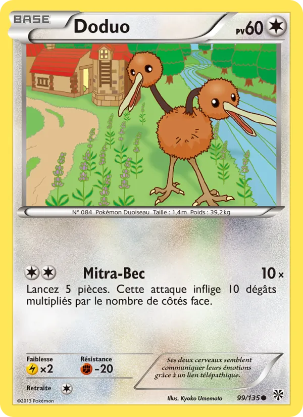 Carte Doduo de l'extension Tempète Plasma, numéro 99/135