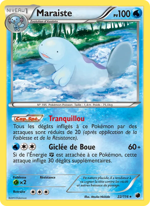 Carte Maraiste de l'extension Glaciation Plasma, numéro 22/116
