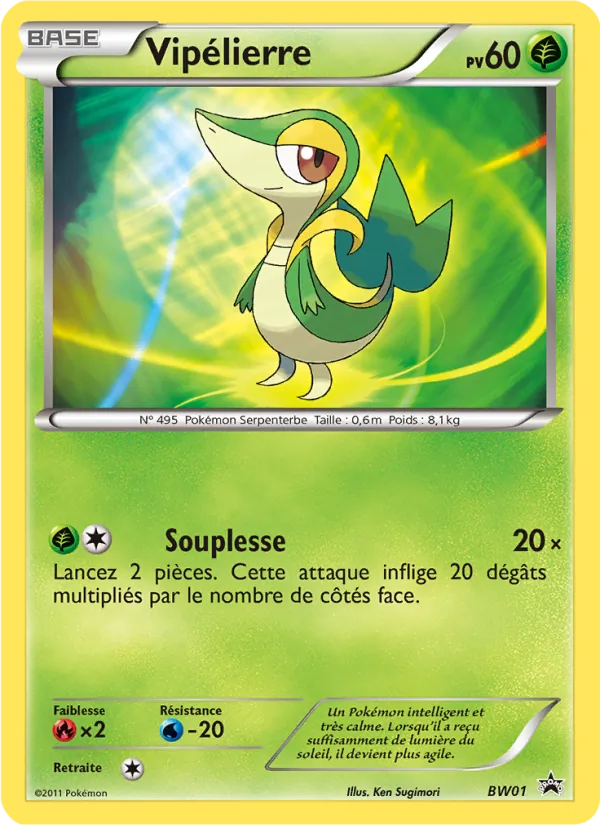 Carte Vipélierre de l'extension Promo BW, numéro BW01/101