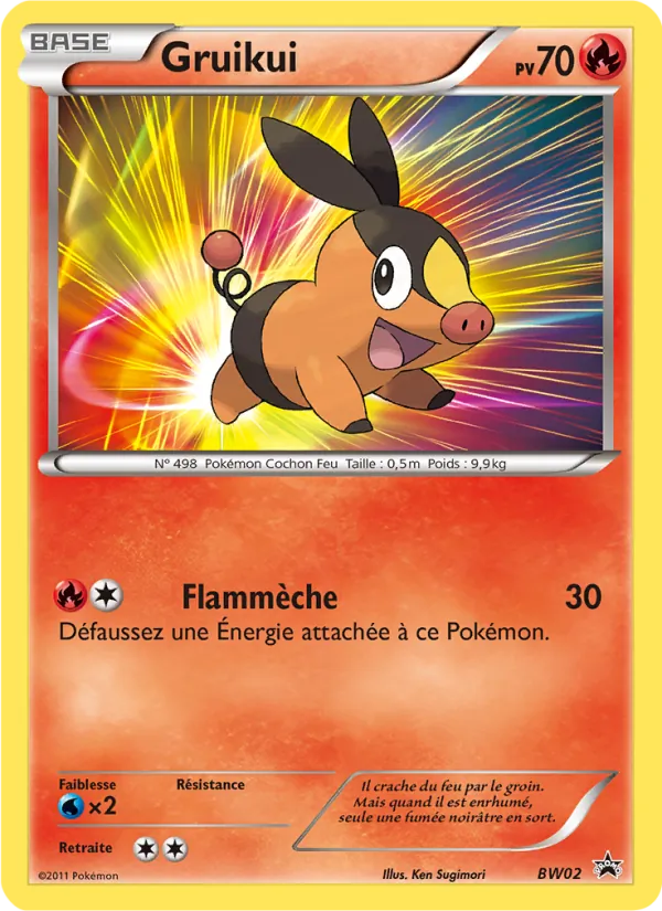 Carte Gruikui de l'extension Promo BW, numéro BW02/101