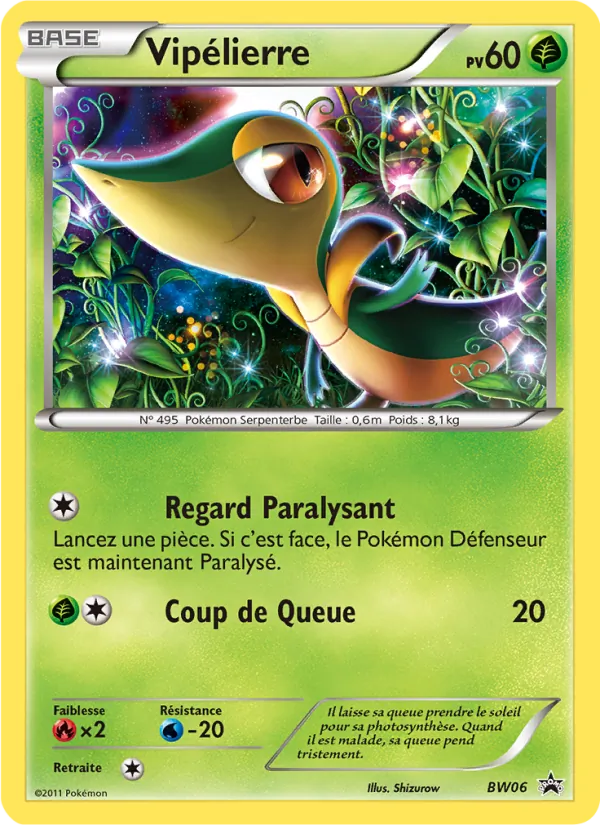 Carte Vipélierre de l'extension Promo BW, numéro BW06/101