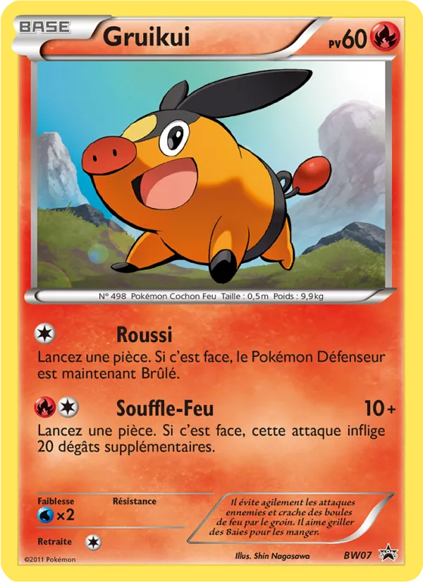 Carte Gruikui de l'extension Promo BW, numéro BW07/101