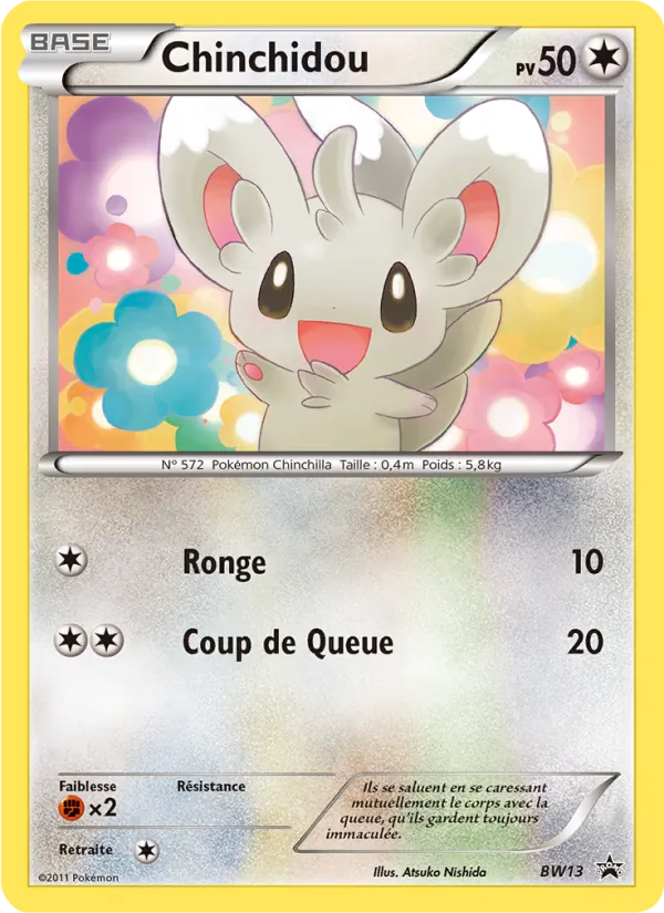 Carte Chinchidou de l'extension Promo BW, numéro BW13/101