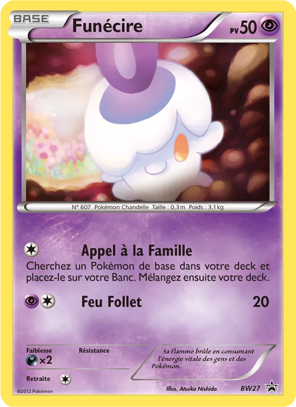 Carte Funécire de l'extension Promo BW, numéro BW27/101